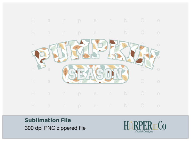 Pumpkin Season 8 SVG PNG Cut EPS File SVG HarperNCo 