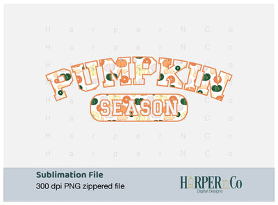 Pumpkin Season 9 SVG PNG Cut EPS File SVG HarperNCo 