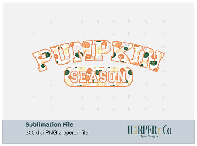 Pumpkin Season 9 SVG PNG Cut EPS File SVG HarperNCo 
