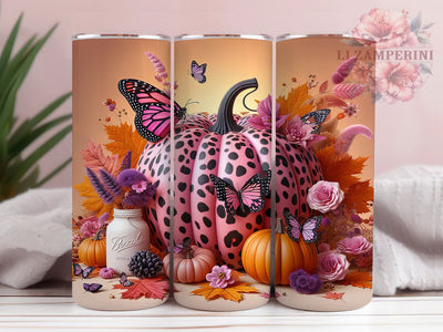 Pumpkin Season Cozy Fall Tumbler Wrap, Fall Autumn Wrap, 20oz Sublimation, Autumn Pumpkin Cup, Cozy Fall Tumbler, Thanksgiving Mug Wrap, Pumpkin Lover Gift Sublimation Li Zamperini 