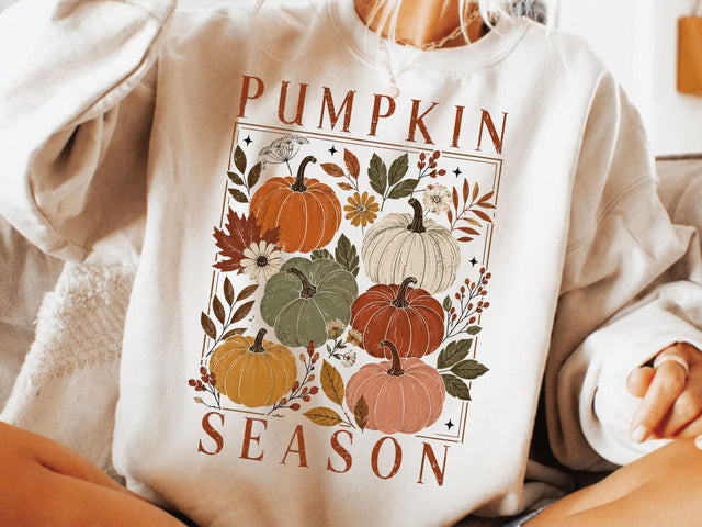 Pumpkin Season Png, Fall pumpkin Png SVG DesignDestine 