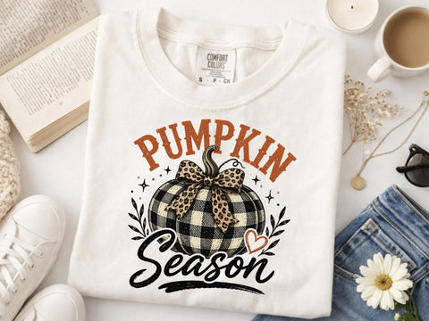 Pumpkin season Png, Fall shirt design SVG DesignDestine 