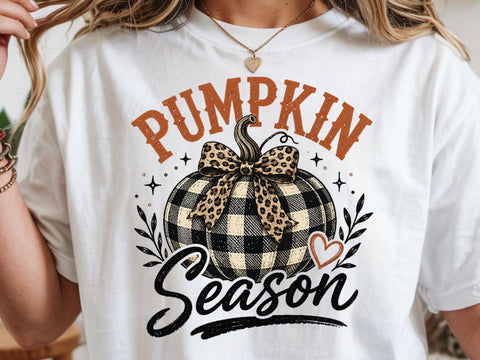 Pumpkin season Png, Fall shirt design SVG DesignDestine 
