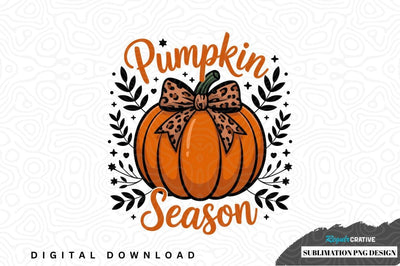 Pumpkin season sublimation png design Sublimation Regulrcrative 