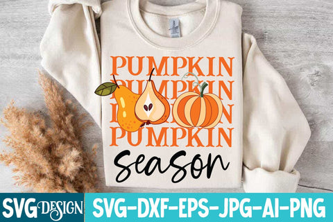 Pumpkin Season SVG Design,Pumpkin Season Sublimation Design,Pumpkin Season PNG,Pumpkin Svg Design ,Autumn SVG Bundle SVG BlackCatsMedia 