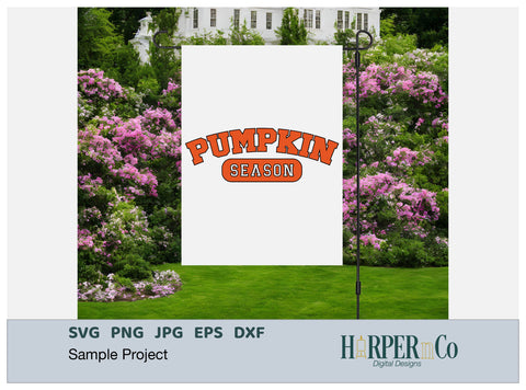 Pumpkin Season SVG PNG Cut EPS File SVG HarperNCo 