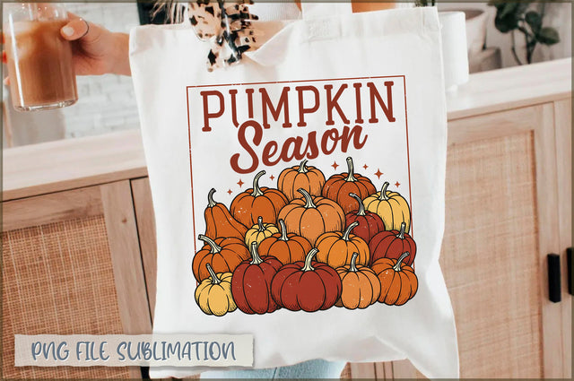 Pumpkin Season Tote Bag Sublimation Shetara Begum 