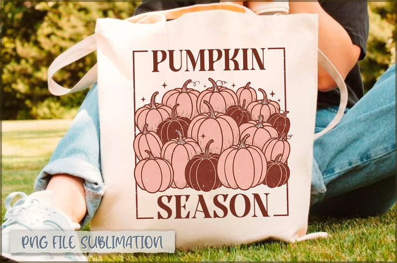 Pumpkin Season Tote Bag Sublimation Shetara Begum 