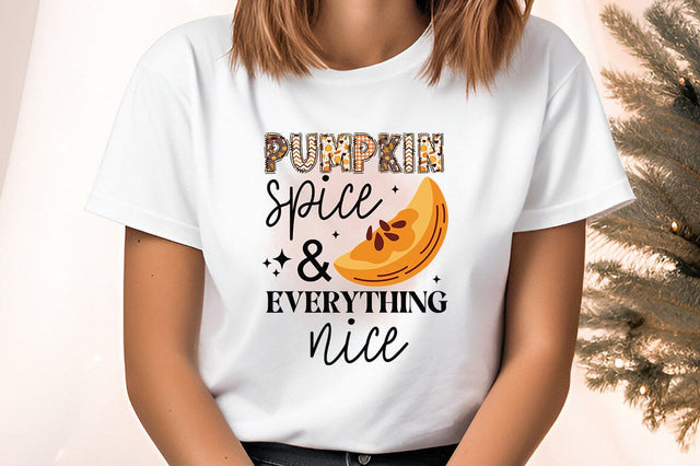 Pumpkin spice and everything PNG Design Sublimation Designangry 