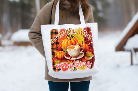 Pumpkin spice everything PNG Design Sublimation Designangry 