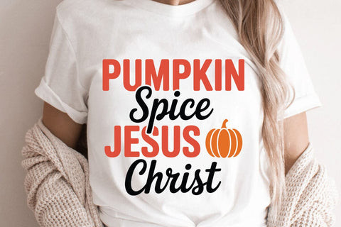Pumpkin Spice Jesus Christ SVG Angelina750 
