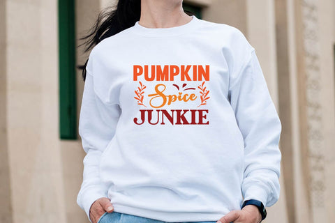 Pumpkin spice junkie SVG Angelina750 