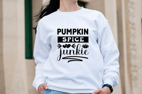 Pumpkin spice junkie SVG Angelina750 