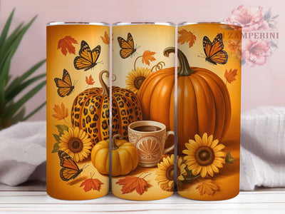 Pumpkin Spice Season Fall Tumbler Wrap, Fall Tumbler Wrap, Autumn Tumbler Design, 20oz Skinny Tumbler Png, Pumpkin Spice Tumbler, Hello Fall Png, Fall Sublimation Sublimation Li Zamperini 
