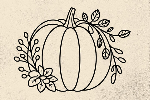 Pumpkin Svg Files, Pumpkin Svg Bundle, Fall Svg, Pumpkin Fall Svg, Flower Pumpkin Svg, Sunflower SVG DesignDestine 