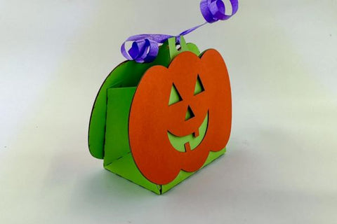 Pumpkin Treat Box Laser SVG File SVG Crafting With Brenna 