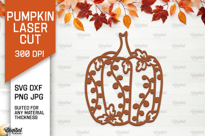 Pumpkin Wall Decor Laser Cut. Pumpkin Fall Wall Art SVG SVG Evgenyia Guschina 