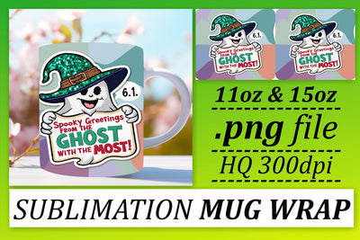 Pumpkin Wrap 11oz/15oz Mug Design Fall Halloween Sublimation afrosvg 