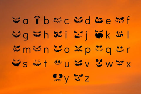 PumpkinGrin Dingbats Font Font LKM DigiDesigns 