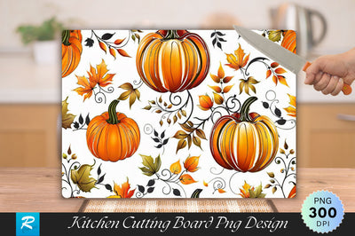 Pumpkins Cutting Board Sublimation Regulrcrative 