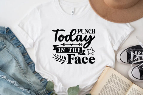 Punch Today In The Face SVG Angelina750 