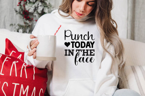Punch Today In The Face SVG Angelina750 