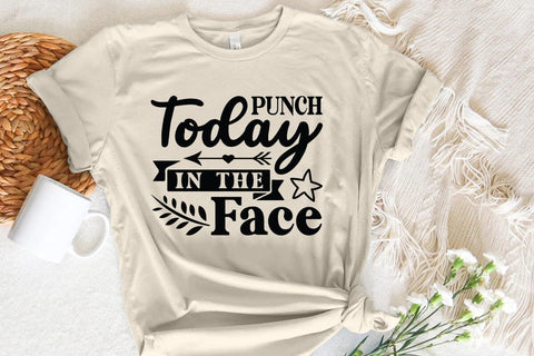 Punch Today In The Face SVG Angelina750 