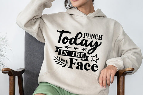 Punch Today In The Face SVG Angelina750 