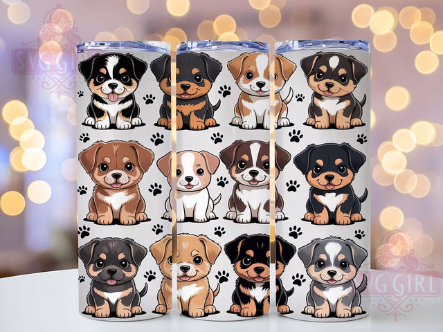 Punny Dog Mom Tumbler Wrap Gift, Pet Lover Gift, Cute Dog Design, Dog Mom Gift, Sublimation Template, 20oz Tumbler Wrap, Funny Dog Quote Sublimation SvggirlplusArt 