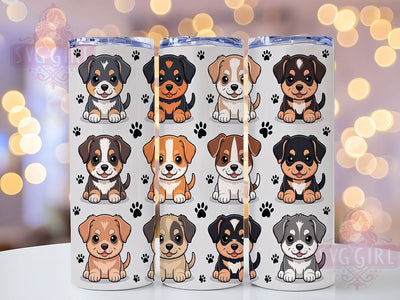 Punny Dog Mom Tumbler Wrap Gift, Pet Lover Gift, Cute Dog Design, Dog Mom Gift, Sublimation Template, 20oz Tumbler Wrap, Funny Dog Quote Sublimation SvggirlplusArt 