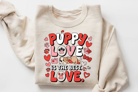 Puppy love is the best love Sublimation Design Sublimation Regulrcrative 