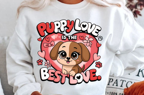 Puppy love is the best love Sublimation Design Sublimation Regulrcrative 
