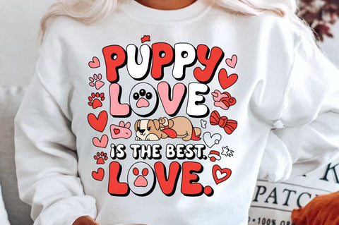 Puppy Love Is The Sublimation Design Sublimation Regulrcrative 