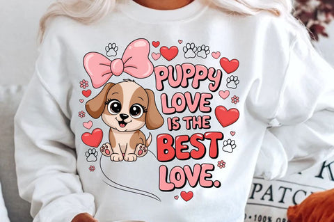 Puppy Love Is The Sublimation Design Sublimation Regulrcrative 