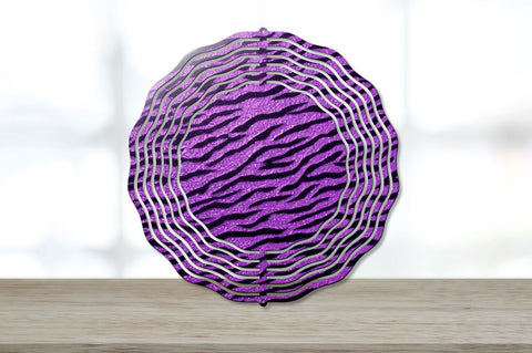 Purple Animal Print Wind Spinner Bundle Sublimation Regulrcrative 