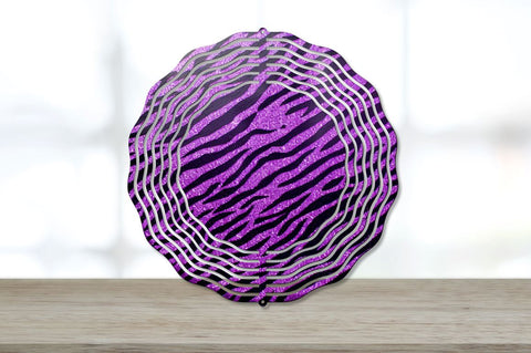 Purple Animal Print Wind Spinner Bundle Sublimation Regulrcrative 