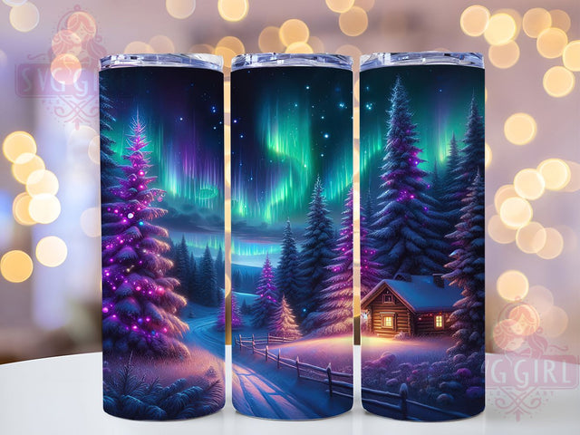 Purple Elegant Christmas Tumbler, Festive Holiday Sublimation Design, Elegant Purple Christmas Art, 20oz Holiday Tumbler, Whimsical Purple Mug, Stylish Christmas Cup, Vibrant Holiday Wrap Sublimation SvggirlplusArt 
