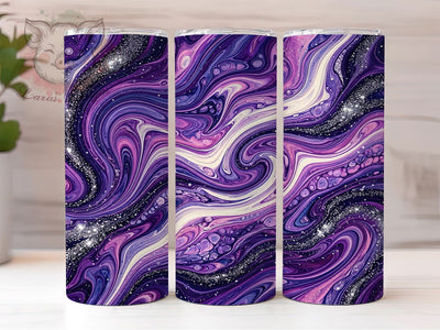 Purple Galaxy Marble 20oz Tumbler, Purple Galaxy Marble, Galaxy Marble, Purple Galaxy, Marble Tumbler, Galaxy Tumbler, Purple Tumbler, Tumbler Wrap Sublimation Lara' s Designs 