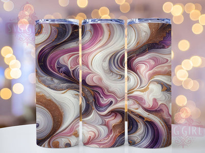Purple Glitter Marble Tumbler, Marble Tumbler Design, 20Oz Sublimation, Purple Glitter Printable, Glam Marble Pattern, Sparkly Purple Wrap, Elegant Marble Tumbler Sublimation SvggirlplusArt 