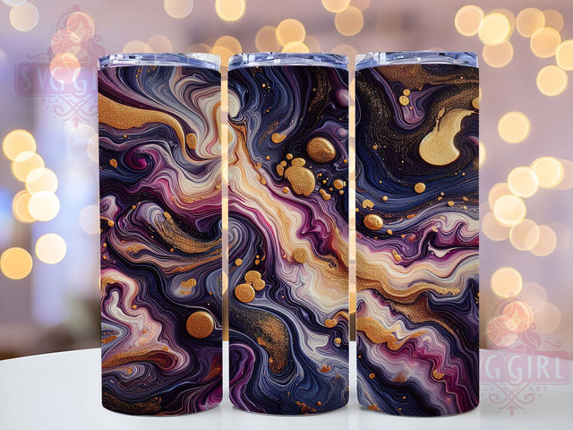 Purple & Gold Abstract Artistic Tumbler Wrap, Abstract Sublimation Wrap, 20Oz Tumbler Design, Geometric Colorful Wrap, Luxury Drinkware Sublimation, Violet Gold Abstract Cup, Artistic Tumbler Wrap Sublimation SvggirlplusArt 