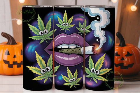 Purple Haze 420 Tumbler Wrap Sublimation PixelChick 