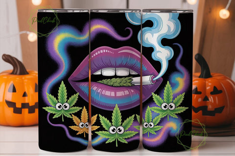Purple Haze 420 Tumbler Wrap Sublimation PixelChick 