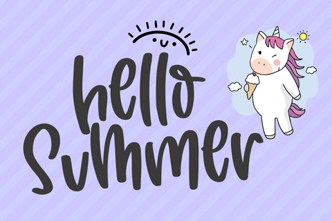 Purple Hope Font Dm Letter Studio 