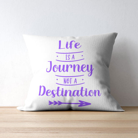 Purple Life is a Journey SVG | Inspirational Quote PNG | Motivational Saying Cut File for Shirts, Mugs, Signs | Commercial Use SVG Paige Cole Studio 