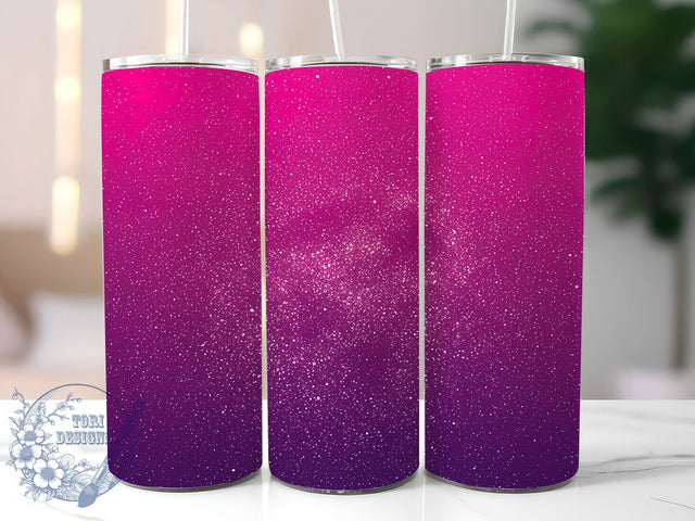 Purple Ombre Glitter Tumbler, Ombre Sublimation, 20oz Skinny Tumbler, Purple Ombre Wrap, Glitter Tumbler Design, Sublimation Download, Purple Sparkle Png Sublimation ToriDesigns 