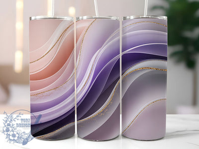 Purple Pink Gold Glitter Tumbler, Gold Shimmer Wrap, Sparkle Glitter Cup, 20oz Sublimation Wrap, Stylish Glitter Design Tumbler, Artistic Purple Pink Gold Cup, Glam Glitter Theme Wrap Sublimation ToriDesigns 