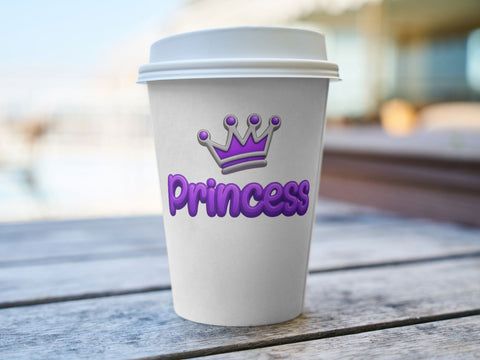 Purple Princess SVG | Crown PNG | Crown Image SVG Paige Cole Studio 