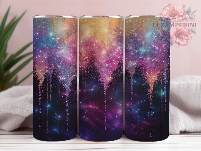 Purple Silver Glitter Tumbler, Silver Glitter, Sparkle Tumbler, Glam Purple Design, Glitter Aesthetic, 20oz Tumbler, Sublimation Design Sublimation Li Zamperini 