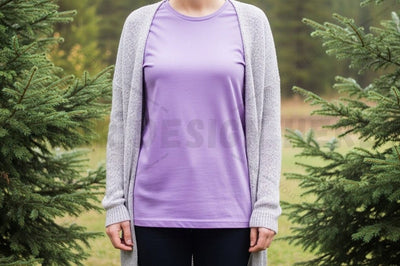 Purple t-shirt mockup design Mock Up Photo Designangry 
