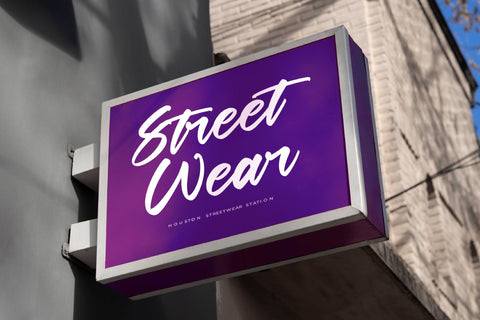 Purplest Stonelly - Beautiful Script Font Font Letterena Studios 